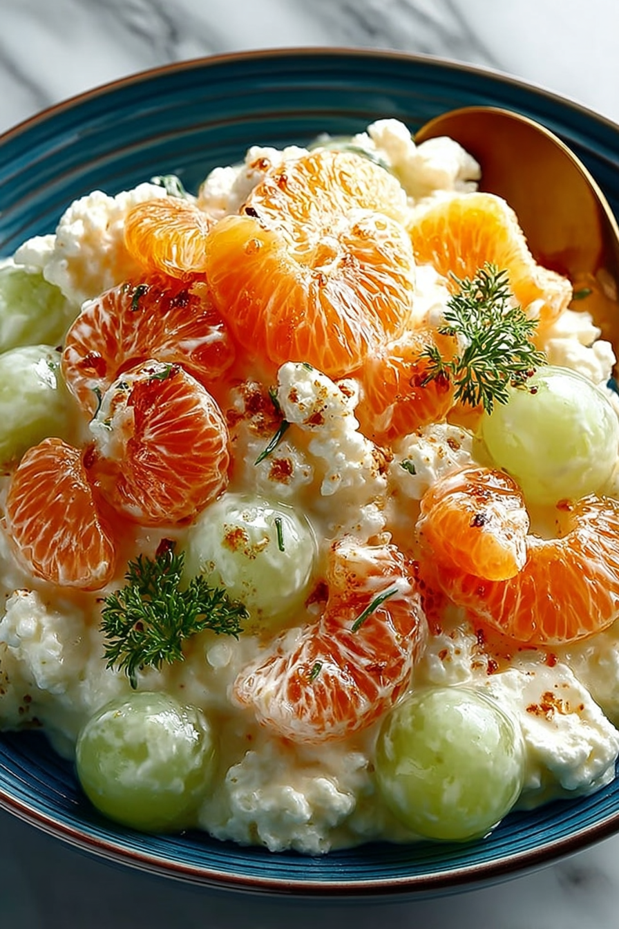 Creamy Frog Eye Fruit Salad image 2