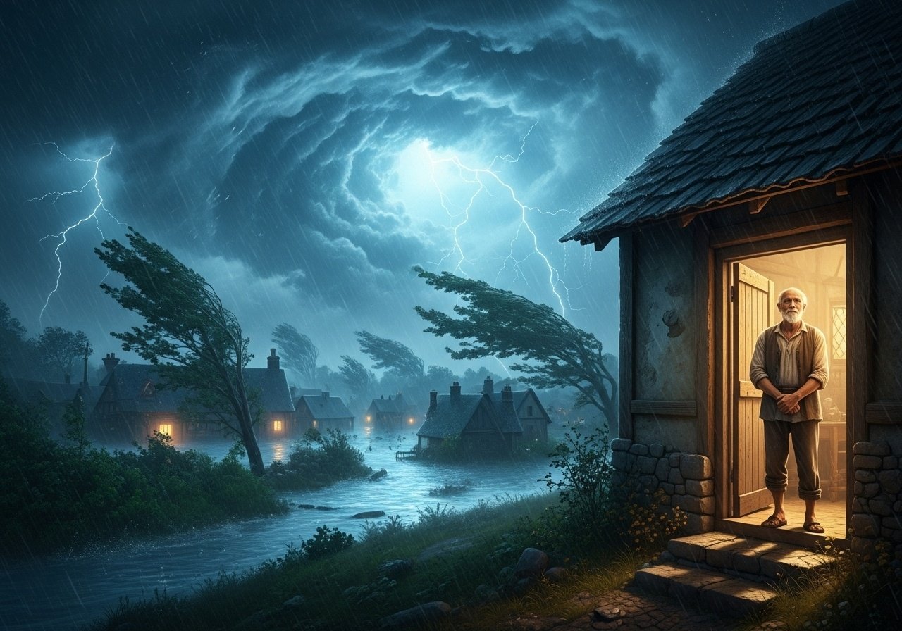 Old Man's Dreamy Storm Survival content image