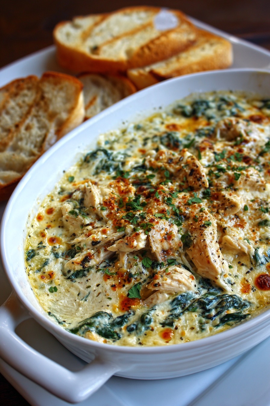 Creamy Chicken and Spinach Casserole image 2