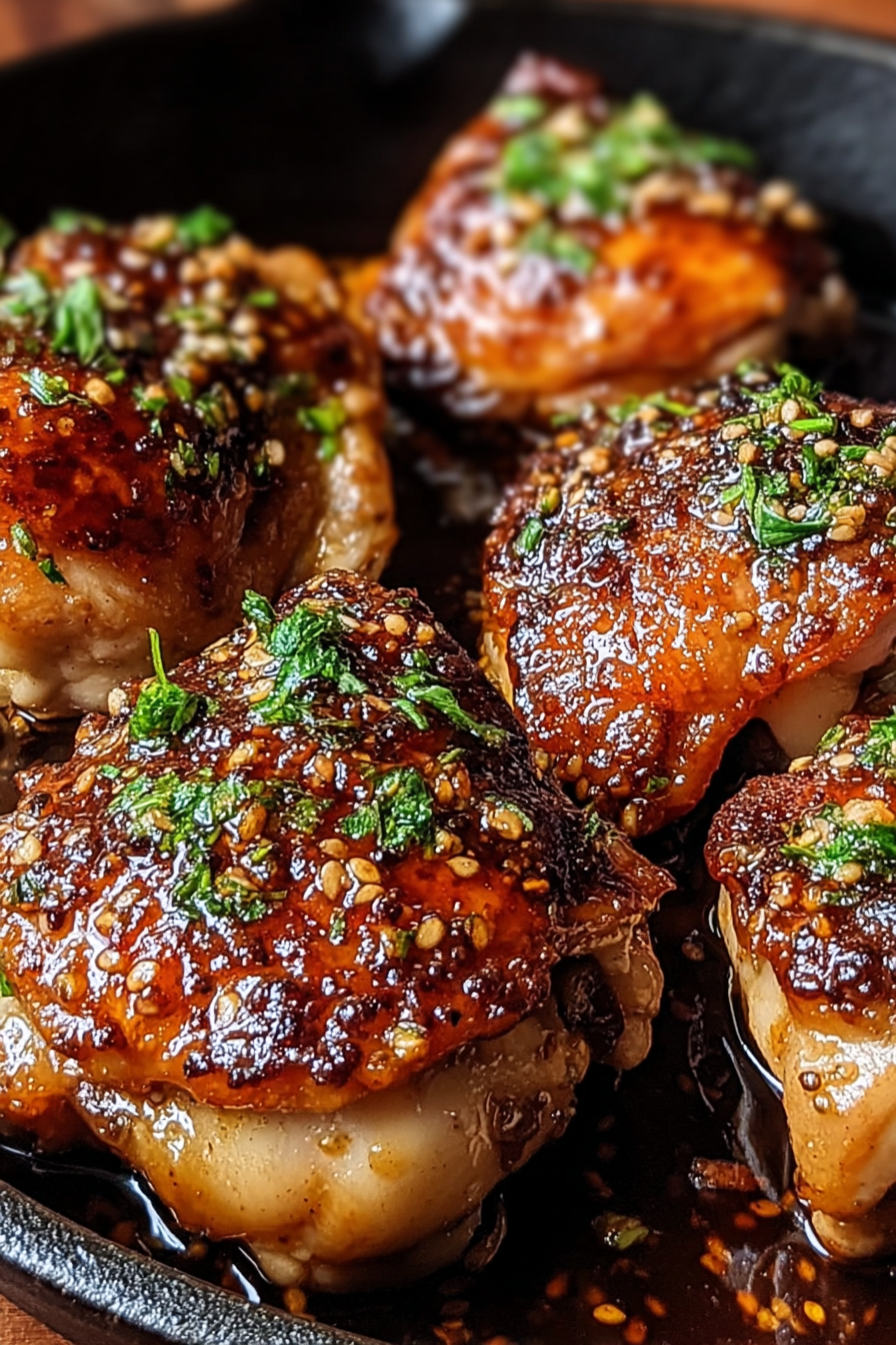Honey Garlic Chicken Thighs: An Incredible Ultimate Recipe for 5-Star Flavor image 2