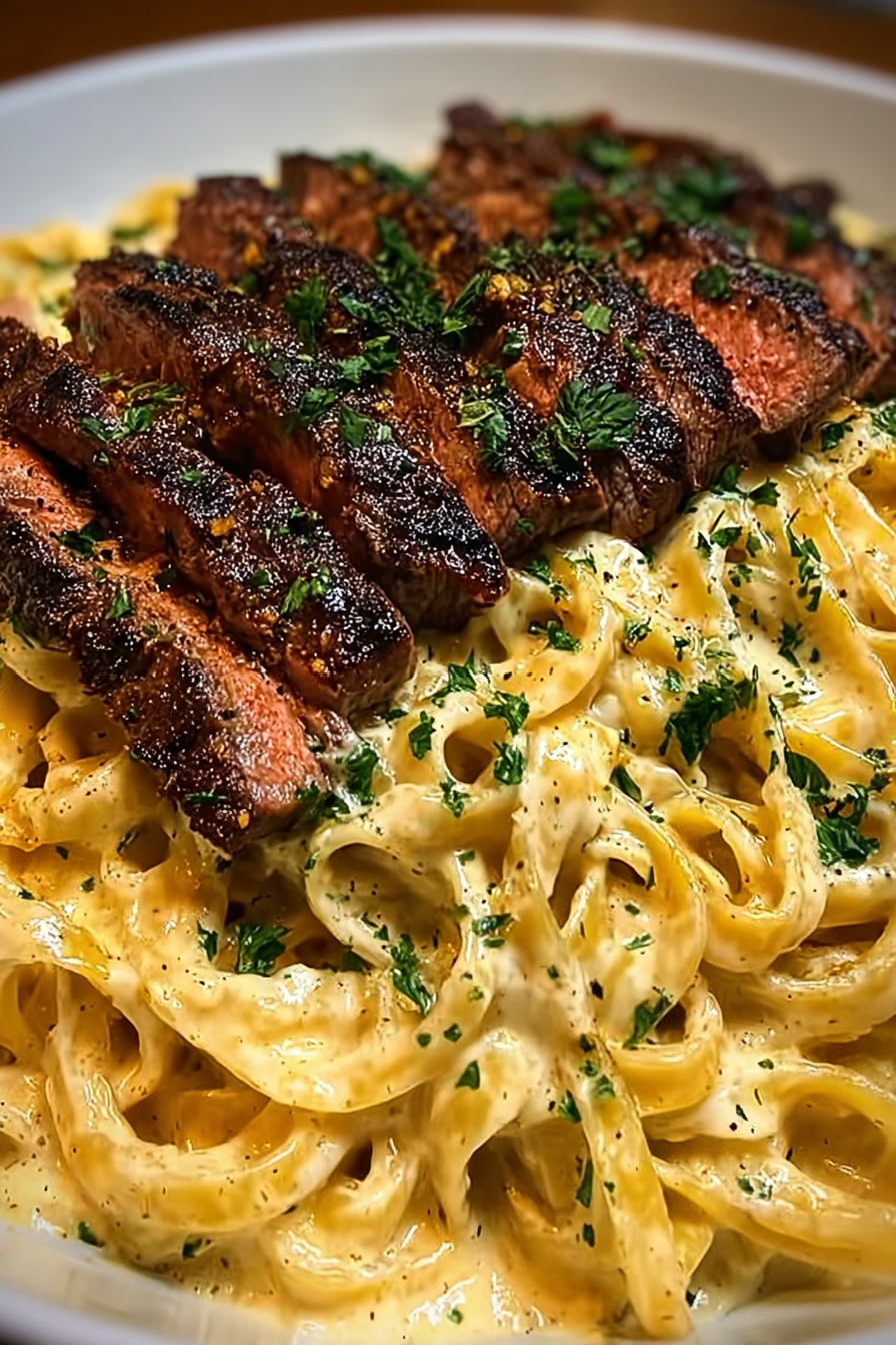 Steak Fettuccine Alfredo image 2