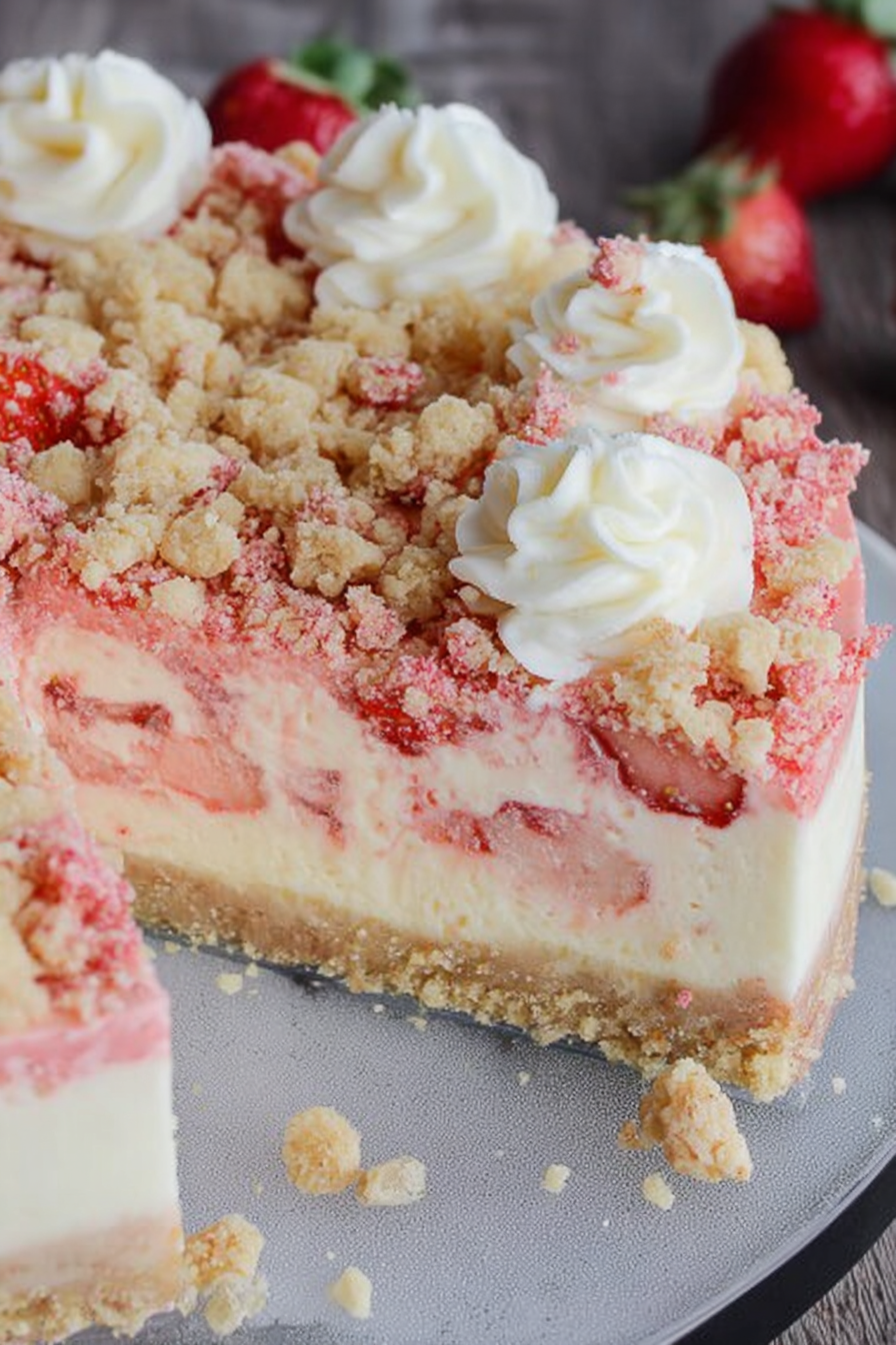 Strawberry Crunch Cheesecake image 2