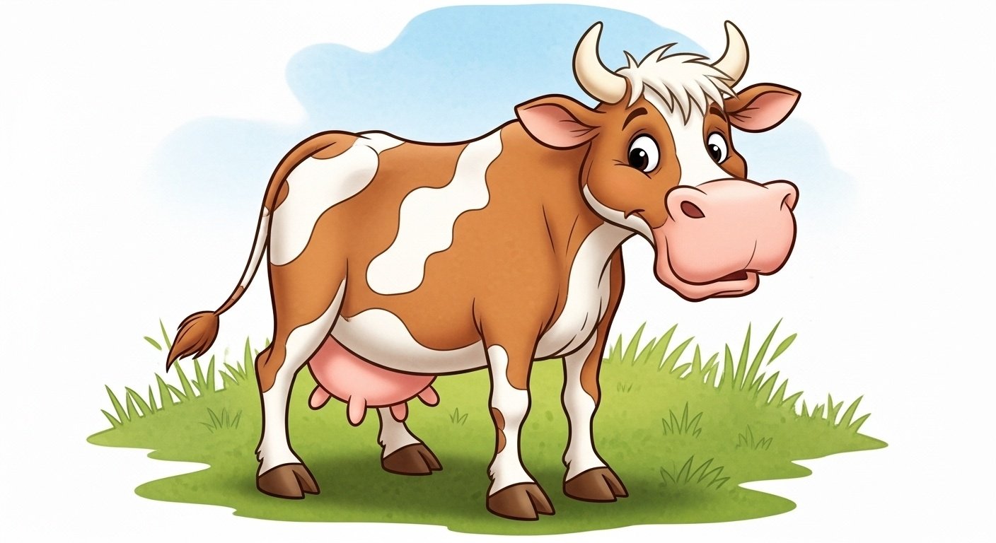 A foursome was on the last hole and when the last golfer drove off the tee he hooked into a cow pasture. He advised his friends to play through and he would meet them at the clubhouse. They content image