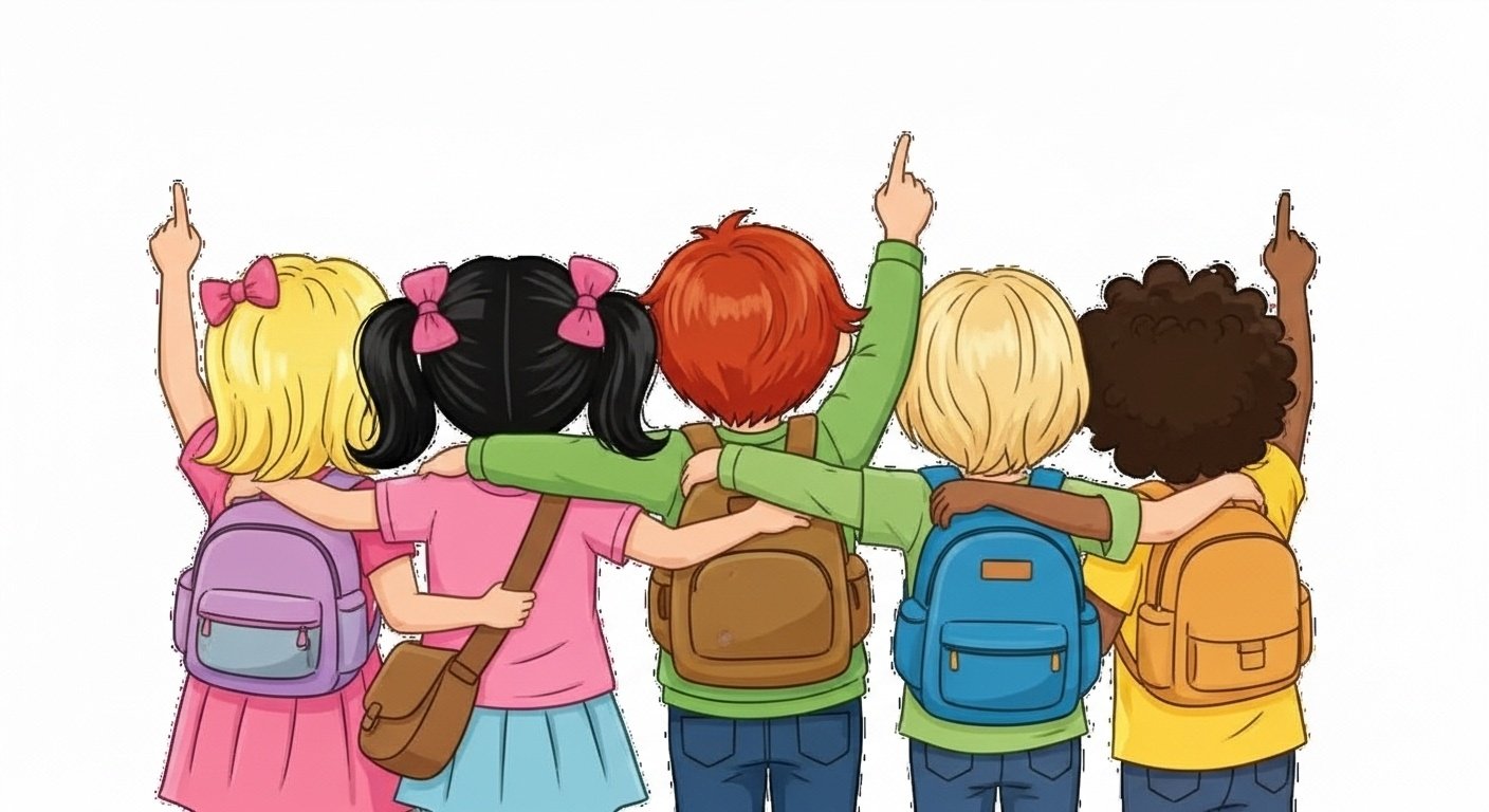 Annie, 6 years old, gets home from school. She had her first family planning lesson at school. Her mother, very interested, asks; 