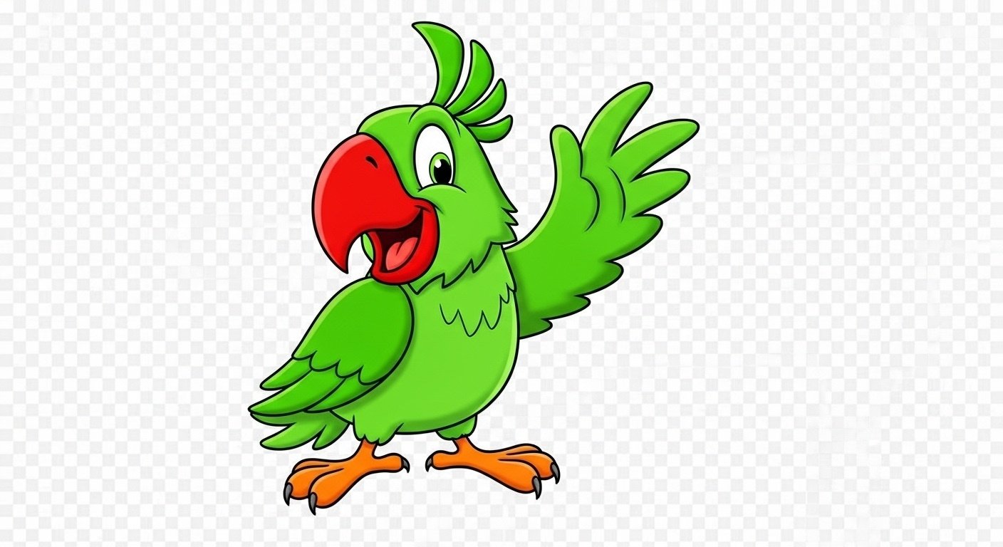 An elderly woman was looking for a pet to be a good companion and not much trouble. The pet store owner suggested a parrot, showed it to her and guaranteed her it would be a wonderful content image