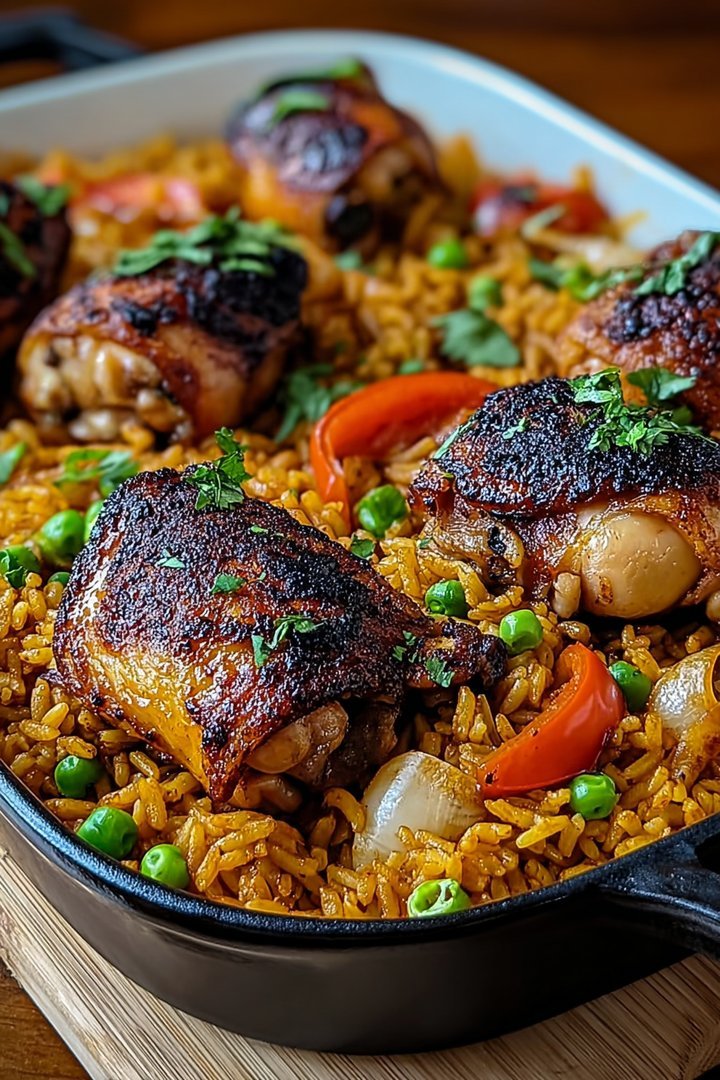 Caribbean Chicken with Flavored Rice image 2