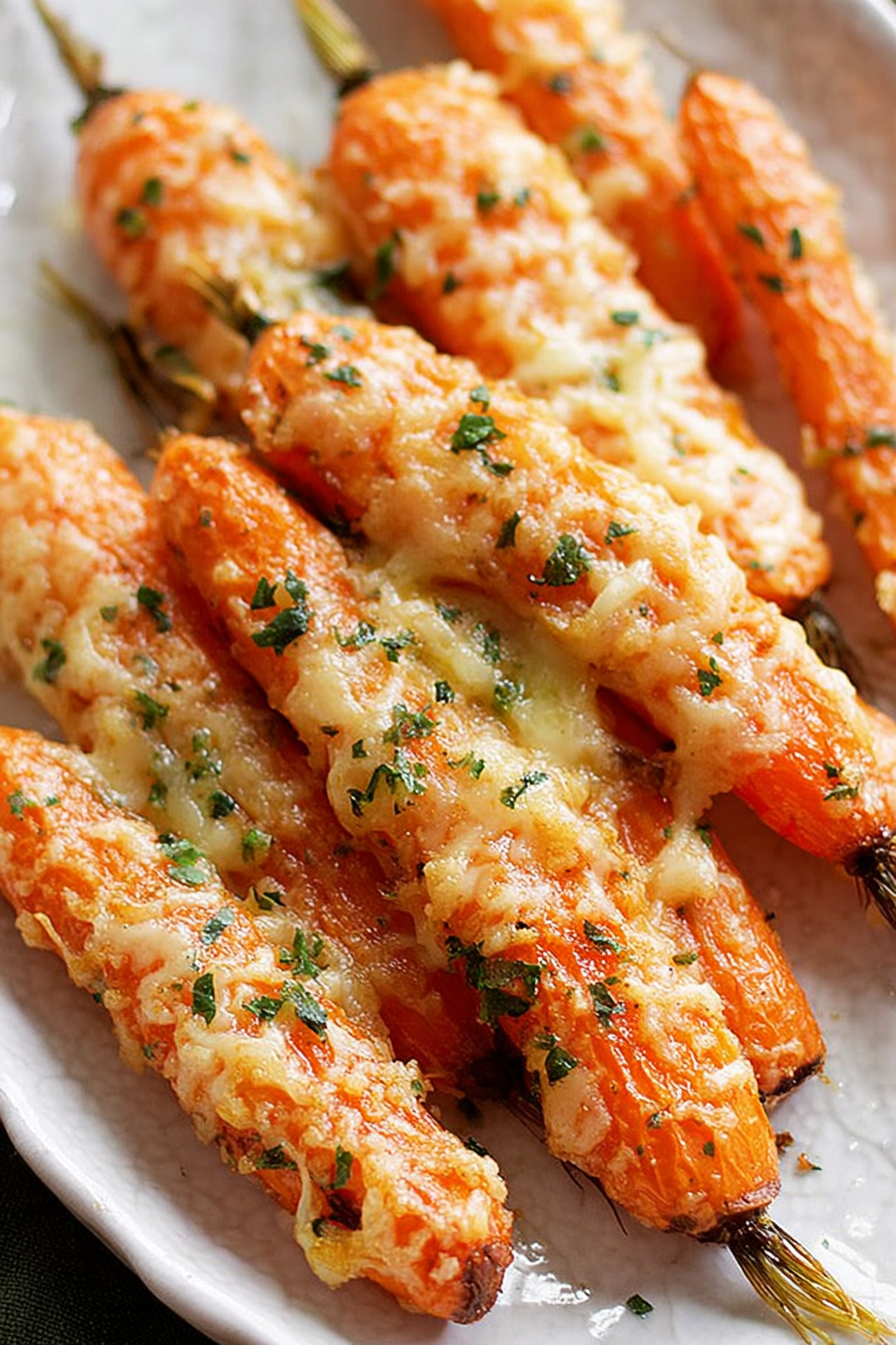 Garlic Parmesan Roasted Carrot image 2