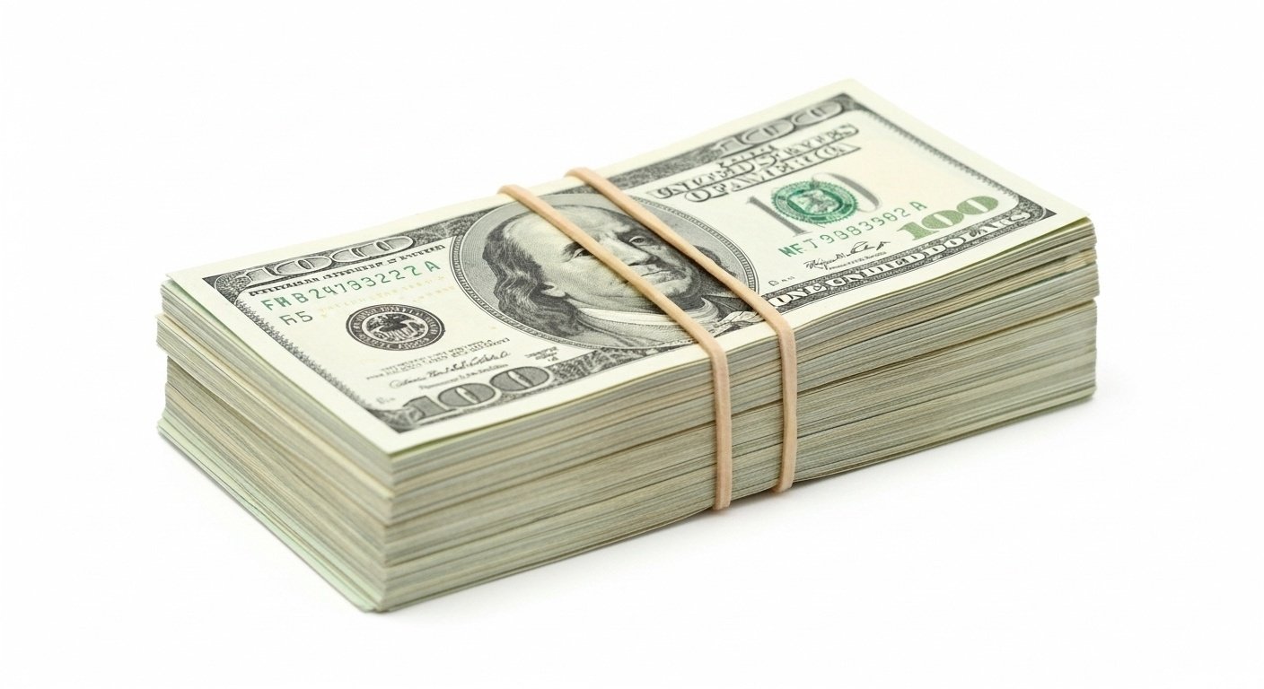 F6 HF 32530811 An old woman handed her bank card to the teller and said, 