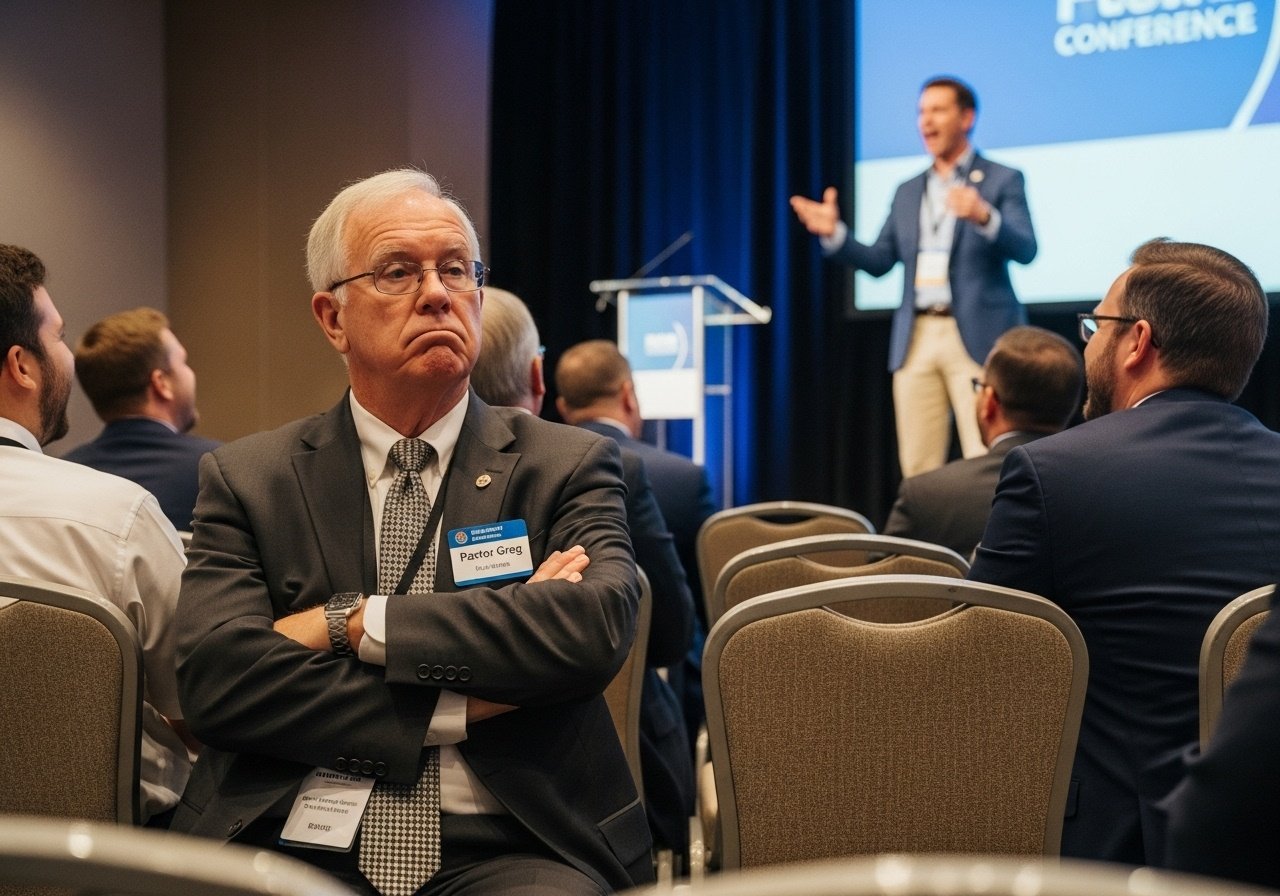 A pastor, who shall we say was 