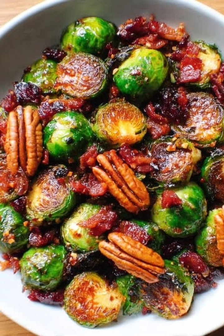 Brussel Sprouts with turkey beef beef bacon image 2