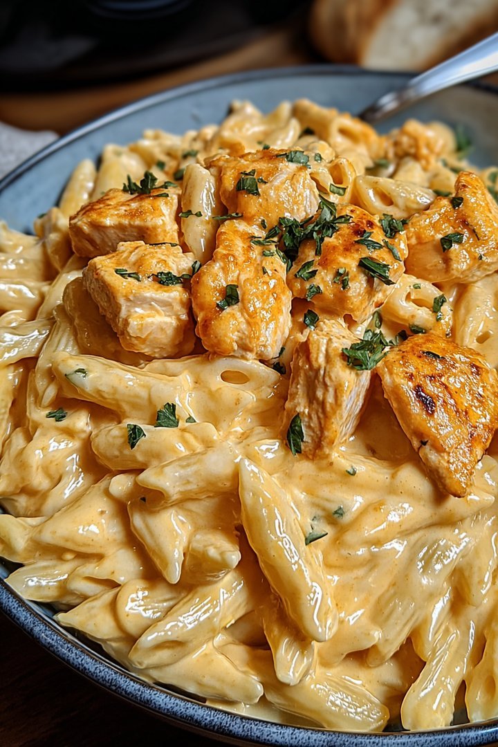 Creamy Buffalo Chicken Pasta image 2