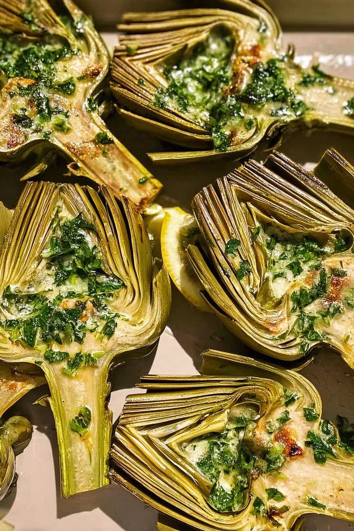 Grilled Artichokes with Garlic, Parsley, and Lemon image 2
