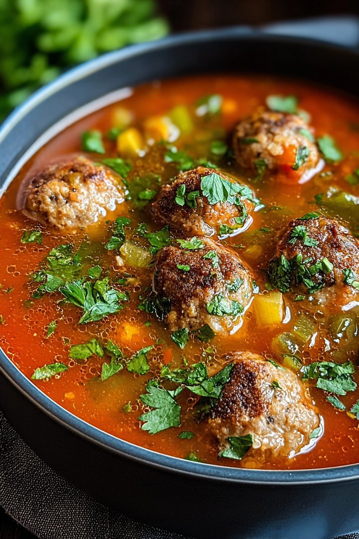 Mexican Meatball Soup image 2
