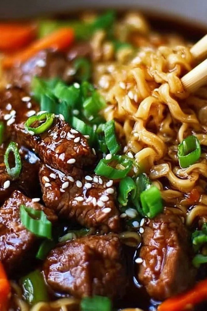 Slow Cooker Beef Ramen Noodles: An Amazing Ultimate Recipe image 2